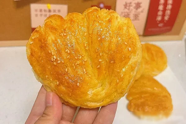 图片[1]-特色糖佛手烧饼《商业经营版》视频教程-香源配方网