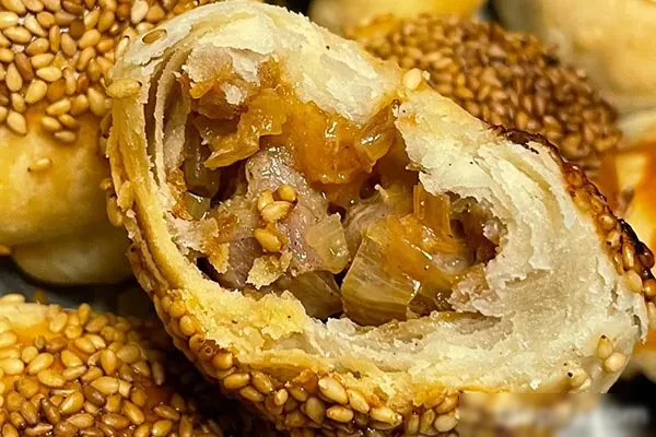 棋子烧饼-唐山著名小吃配方和视频教程-香源配方网