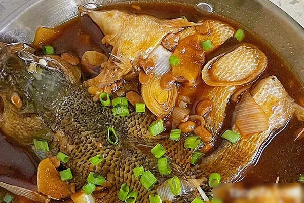 图片[1]-川菜泡菜酱香鲈鱼视频教程-香源配方网