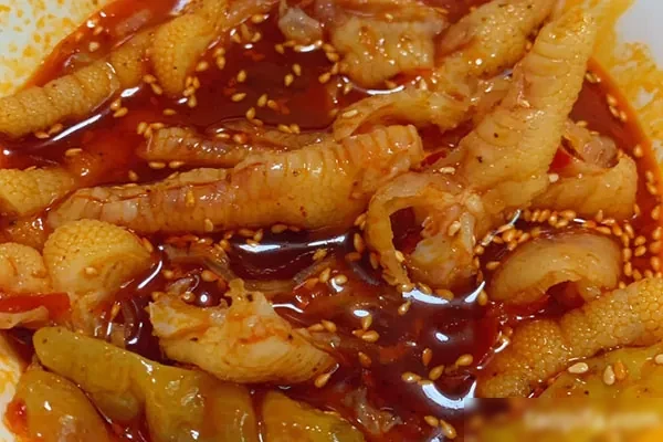川味红油凤爪(酸辣鸡爪王鸡肉)技术配方和视频教程-香源配方网