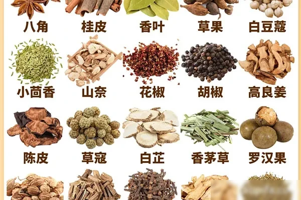各大香料卤煮功效技术配方和视频教程-香源配方网