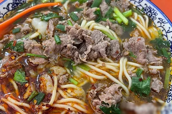 实体店劲麦式牛肉面资料-香源配方网
