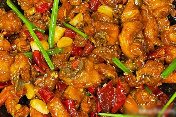 图片[1]-麻辣炒鸡&辣椒炒鸡制作视频教程-香源配方网