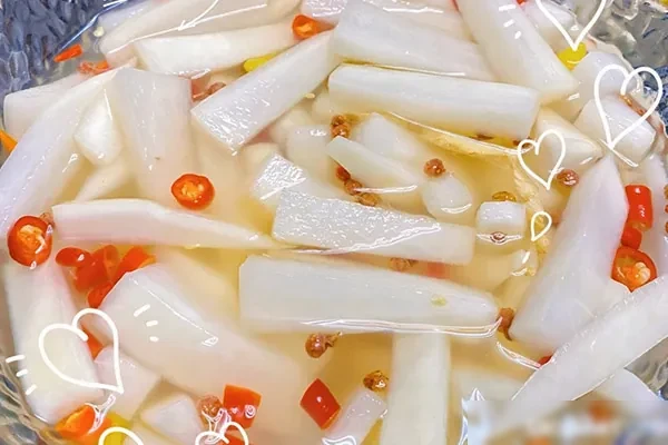 黄金泡萝卜、泡菜口味萝卜心视频教程-香源配方网