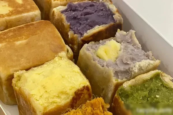 图片[1]-六种口味网红新宠仙豆糕视频教程~谁说中秋一定卖月饼-香源配方网