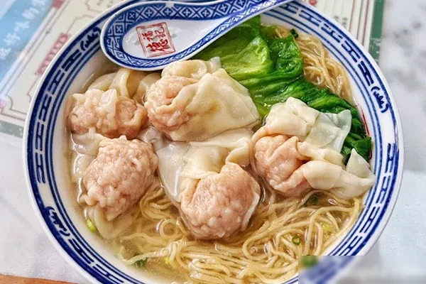 图片[1]-港式鲜虾云吞面竹升面&鲜虾云吞靓汤底-香源配方网