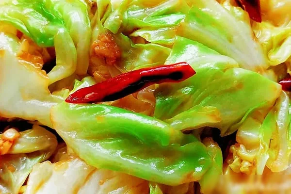 图片[1]-包菜炒粉条 手撕包菜视频教程-香源配方网