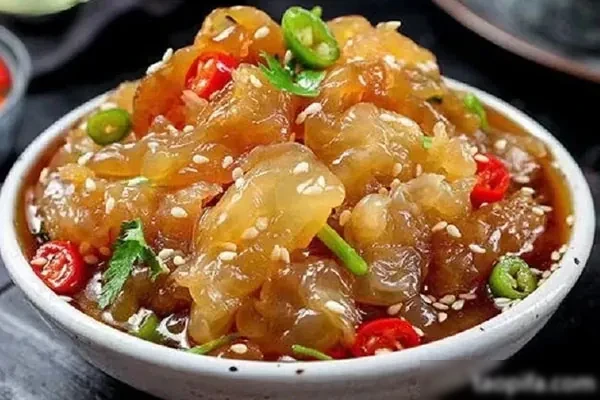 辣开胃海蜇头制作视频教程-香源配方网